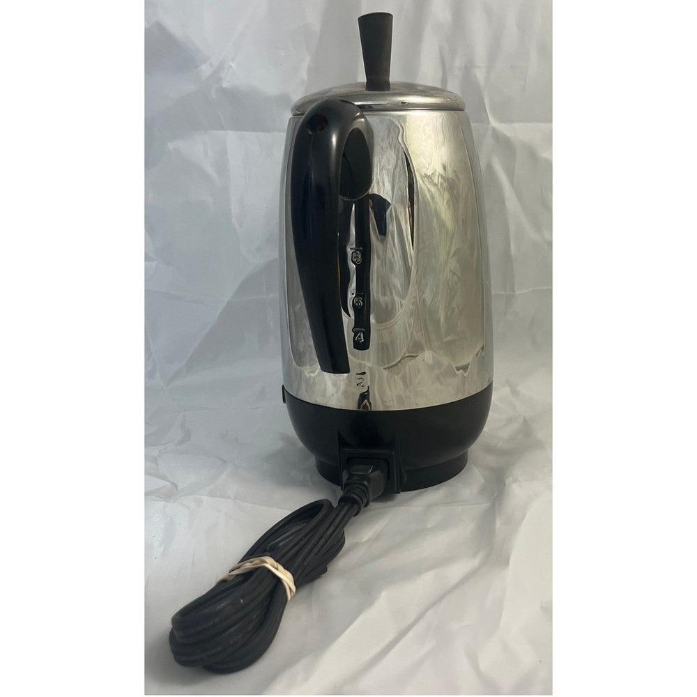 Farberware Superfast 8 Cup Electric Percolator Stainless Steel FCP280-A G Silver - Picture 4 of 15